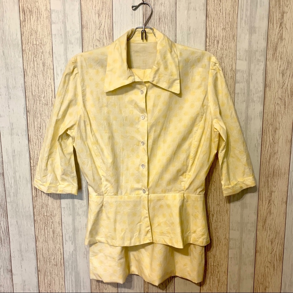 Vintage 70s/80s Handmade Skirt Suit